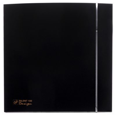 Накладной вентилятор Soler Palau SILENT-300 CZ BLACK DESIGN 4C