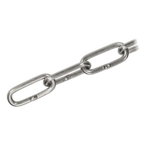 Цепь сварная длиннозвенная, оцинкованная D2 DIN 5685/C