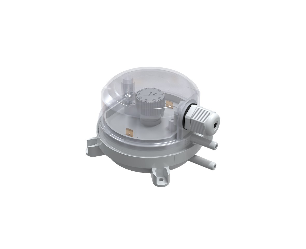 Датчик перепада давления RGP DPS-500-PRO 50-500 Па (IP65, точность 5%, регулировка)