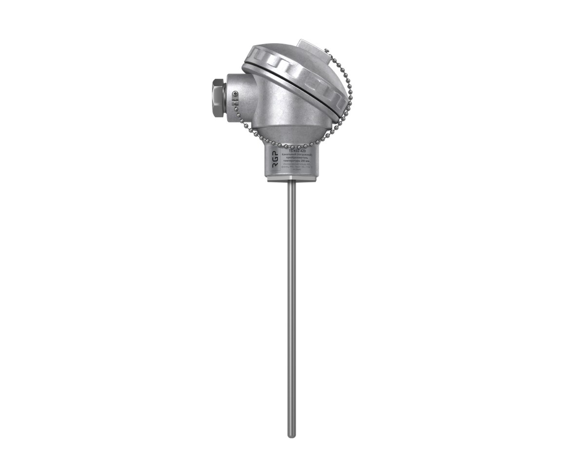 Датчик температуры гильзовый RGP TS-K300-HT-PT1000-2