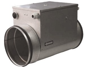 Канальный электрический нагреватель Komfovent ASDHE-300-400-6 (-30..0)/(0...+30)