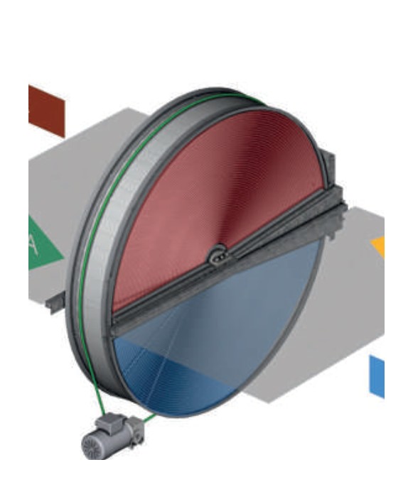 Роторный рекуператор Komfovent RR-AL-1500-L-O-SN(1606x1625x310)-PN-A1 Роторный рекуператор Komfovent RR-AL-1500-L-O-SN(1606x1625x310)-PN-A1