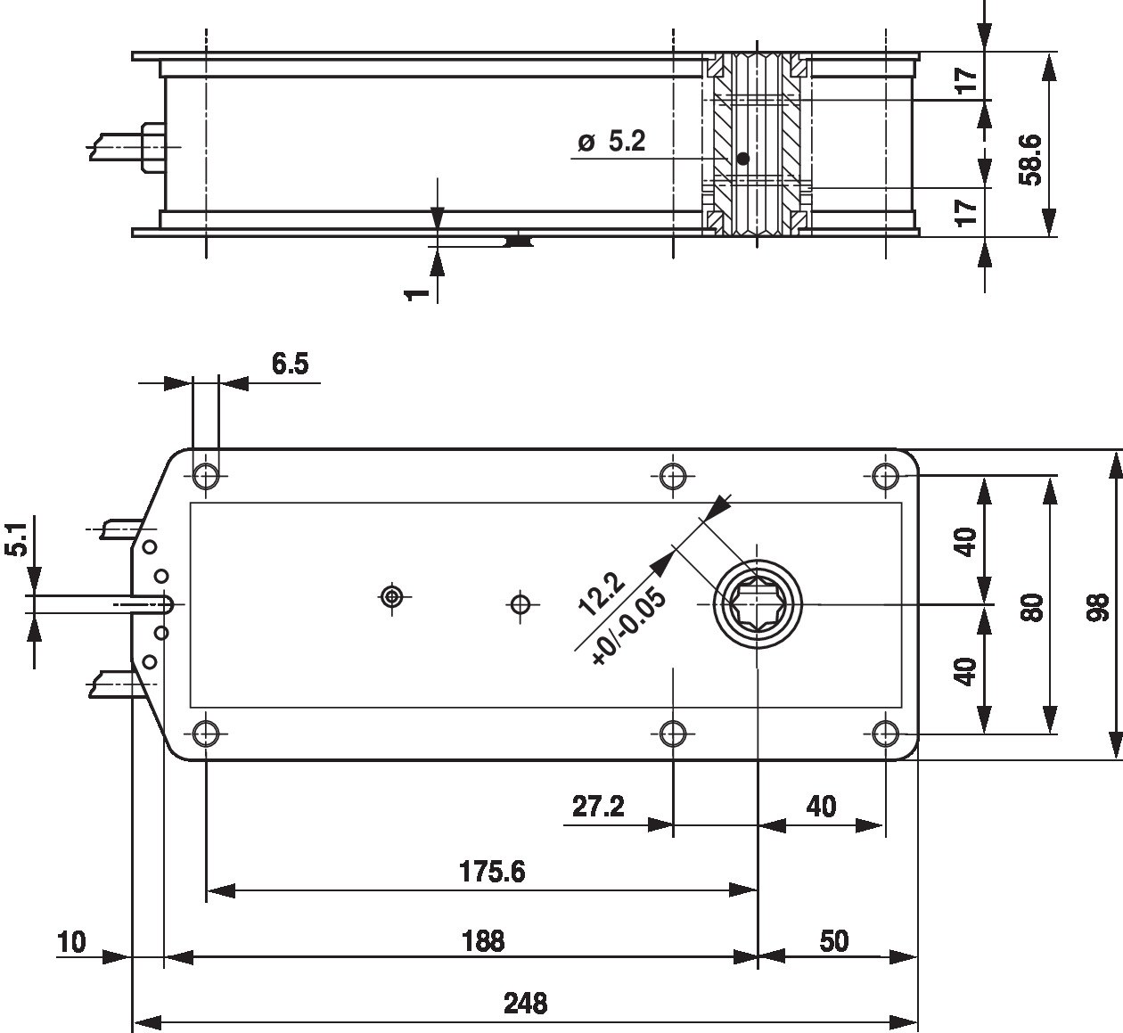 Электропривод Belimo BF230-T (18 Н·м)