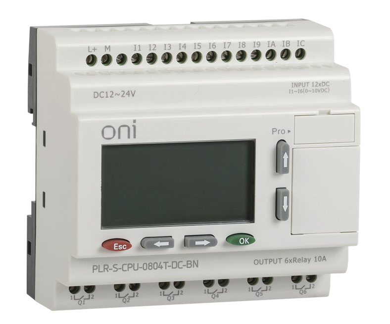 Логическое реле PLR-S. CPU1206(T) 24В DC с экраном