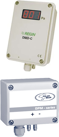Дифференциальные регуляторы давления DPM-С 2000-Modbus