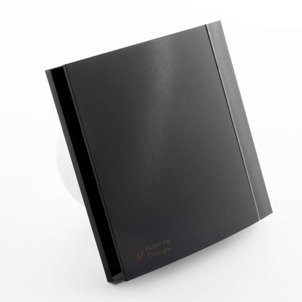 Накладной вентилятор Soler Palau SILENT-200 CZ BLACK DESIGN 4C