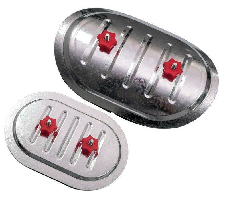 Лючки накладные CAD 250*150 mm Ø160