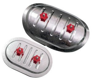 Лючки накладные CAD 300*200 mm Ø500