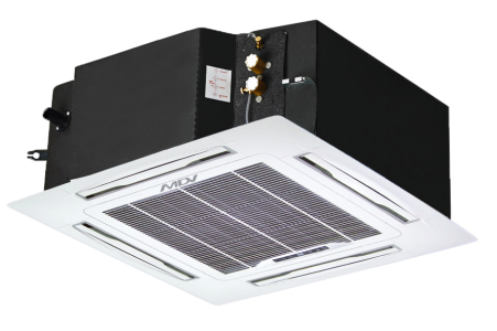 Кассетные двухтрубные фанкойлы (четырёхпоточные, полноразмерные) MDKA-600R