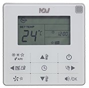 Кассетный четырёхтрубный фанкойл MDV MDKA-950F