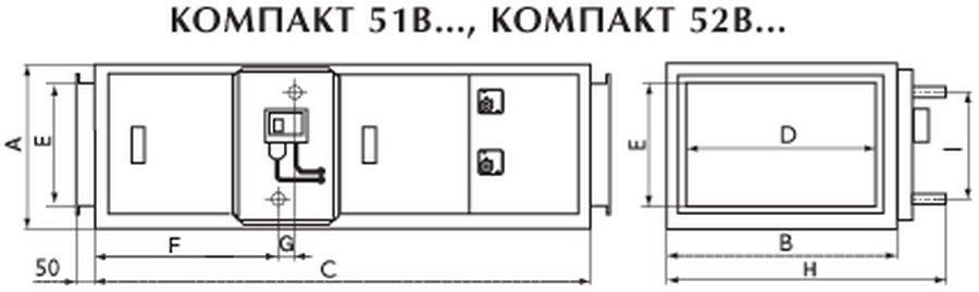 Приточные установки Компакт 516В3 EC3