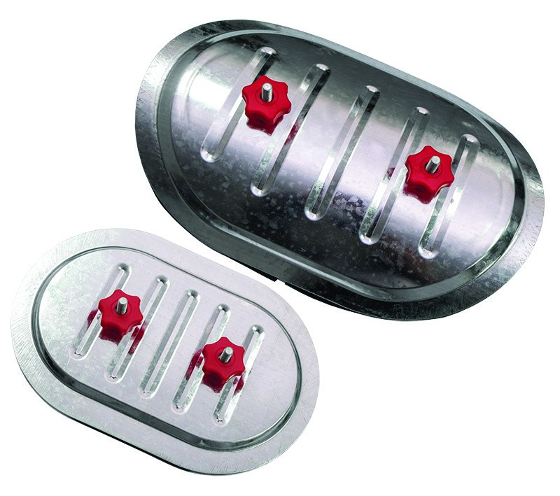 Лючок накладной FAD 250*150 mm RED