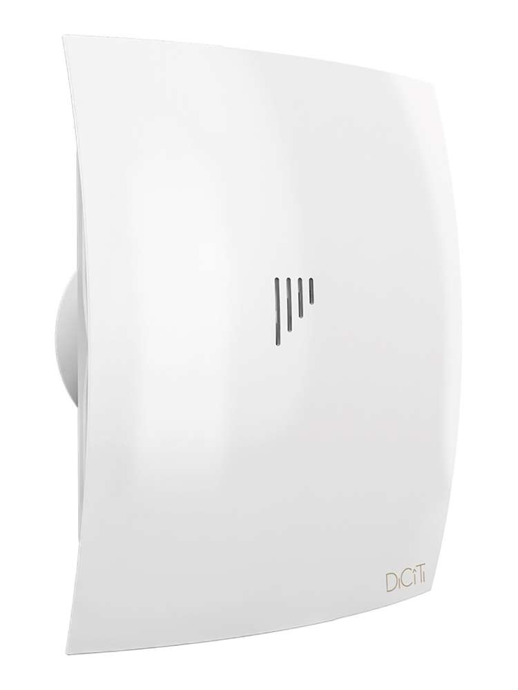 Вентилятор накладной BREEZE D125 обратный клапан MRH DICITI