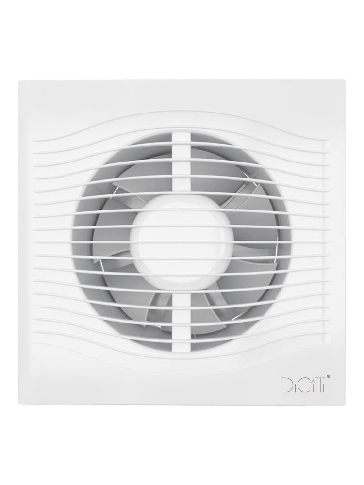 Вентилятор накладной SLIM D125 обратный клапан DICITI