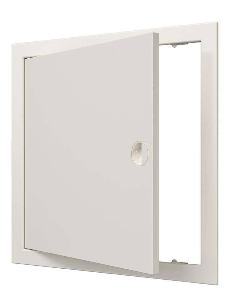 Люк ревизионный ЛР фланец 296х296 ручка 318х318 пластик Ivory EVECS