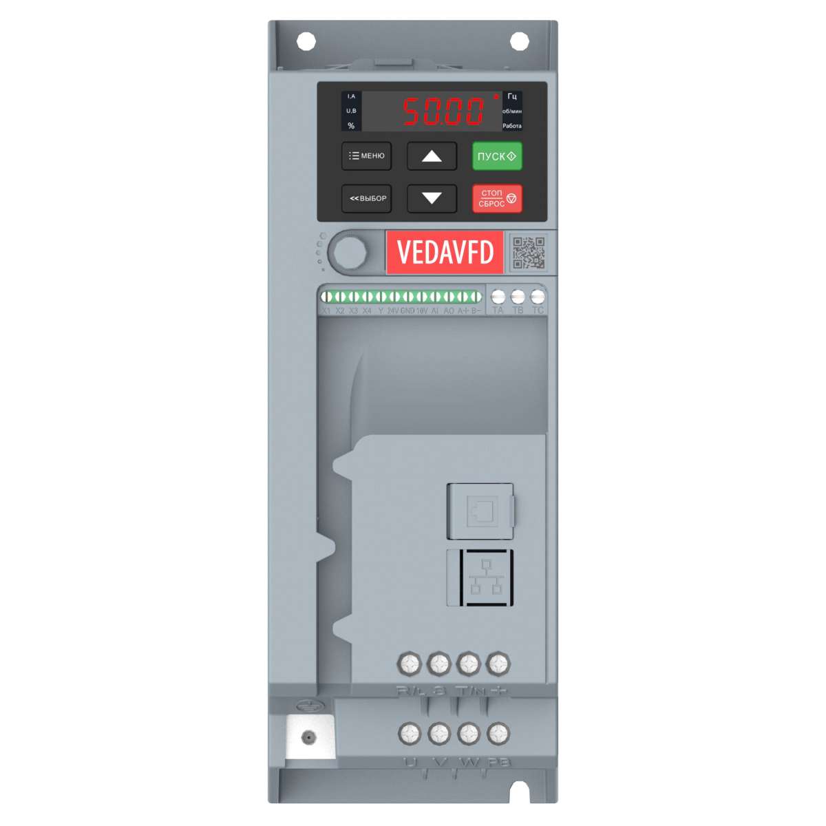 Преобразователь частотный VEDA Drive VF-51 4 кВт (380В,3 фазы)