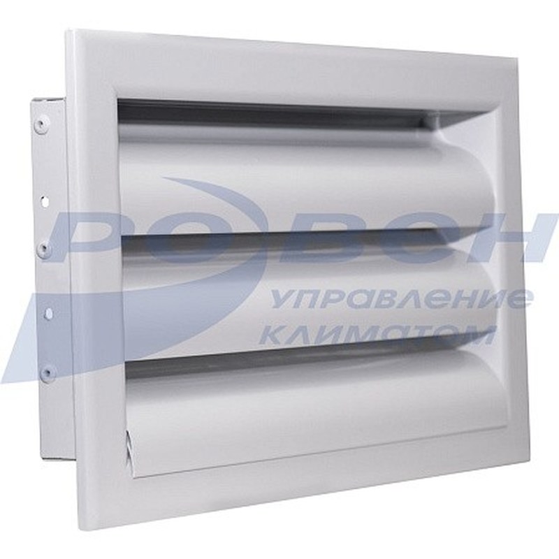 Решётка наружная РН ал 800×500 мм