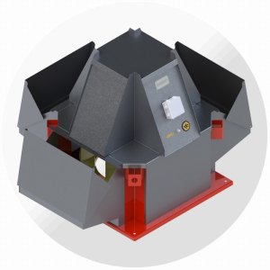 Крышный вентилятор дымоудаления ВКРВ-ДУ №5,6, Ø560 мм