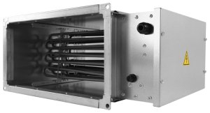 Электрический нагреватель для прямоугольных каналов ZILON ZES 600x300-15