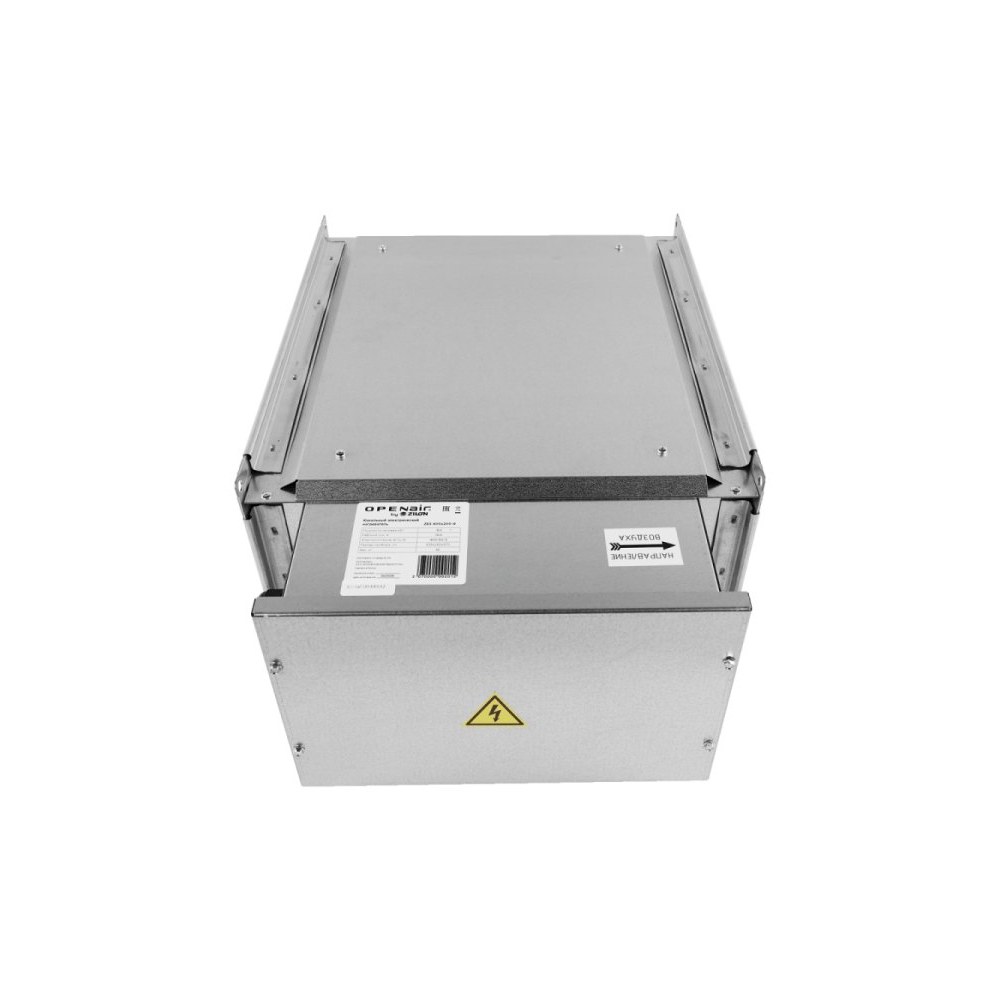 Электрический нагреватель для прямоугольных каналов ZILON ZES 800x500-60