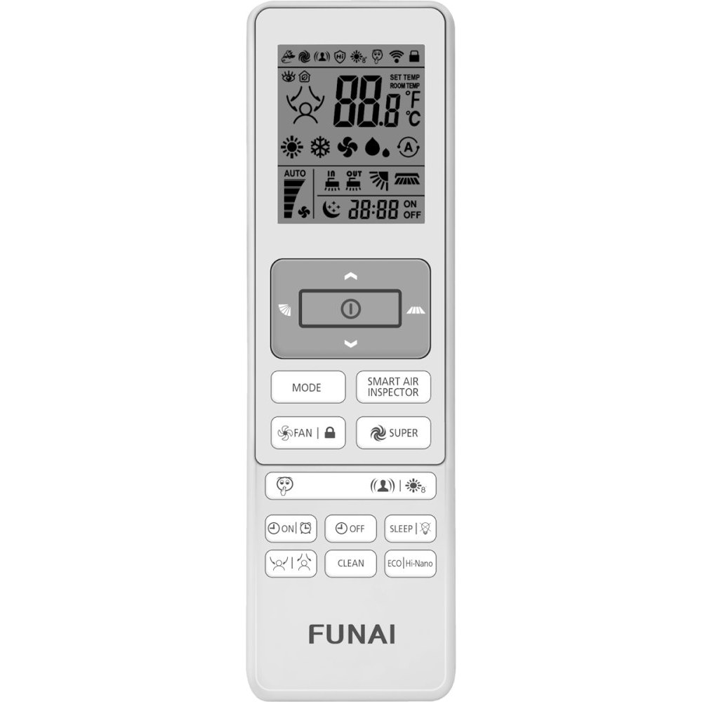 Инверторная сплит-система FUNAI EMPEROR SMART EYE FULL DC Inverter RACI-EM35HP.D05