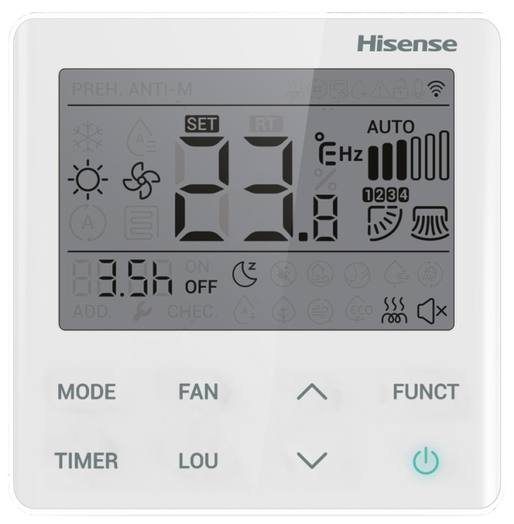 Сплит-система канального типа Hisense HEAVY 2.0 Classic AUD-60HX4REM2/AUW-60H6RN2