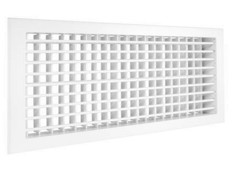 Настенная двурядная решётка ZILON 2 WA 500*300 Настенная двурядная решётка ZILON 2 WA 500*300