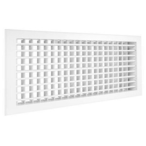 Настенная двурядная решётка ZILON 2 WA 600*300