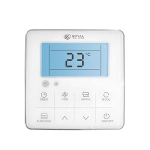Проводной пульт управления ROYAL Clima XK-05 для полупромышленного оборудования серии COMPETENZA