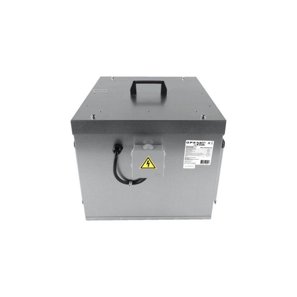 Звукоизолированный прямоугольный канальный вентилятор ZILON ZKSA 400x200-4L1