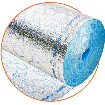 ПЕНОФОЛ тип B 10 мм, рулон 1,2×15 м (18 м²)
