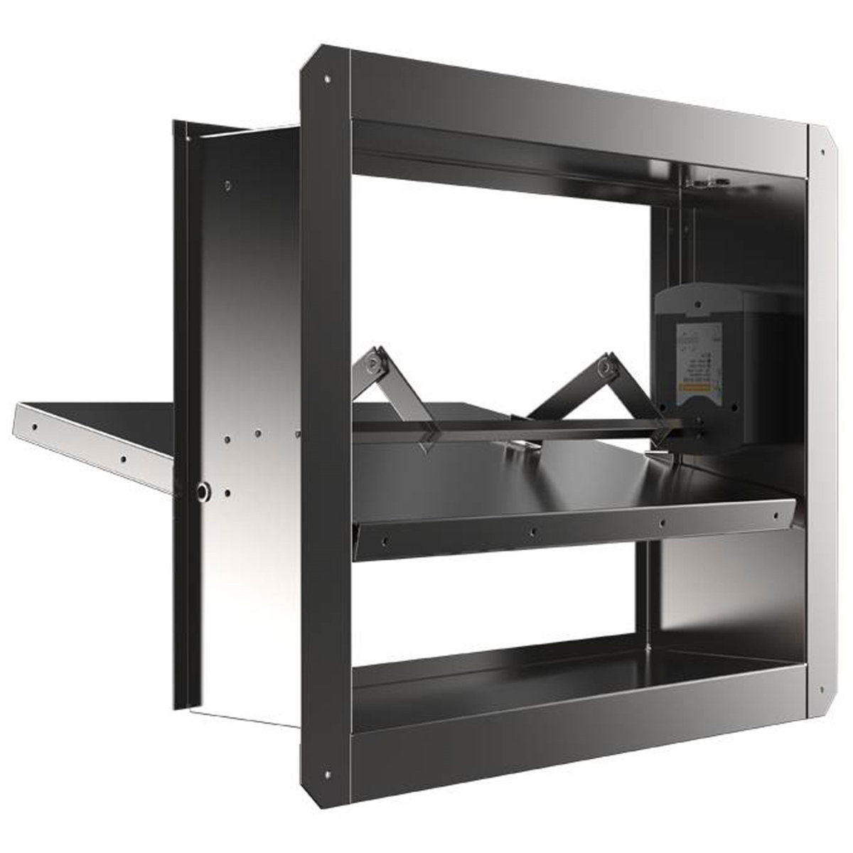 Клапан противопожарный SHUFT SHFDO-60-O-500_300-EM24-0-0-0-MC, 500×300 мм, EI 60
