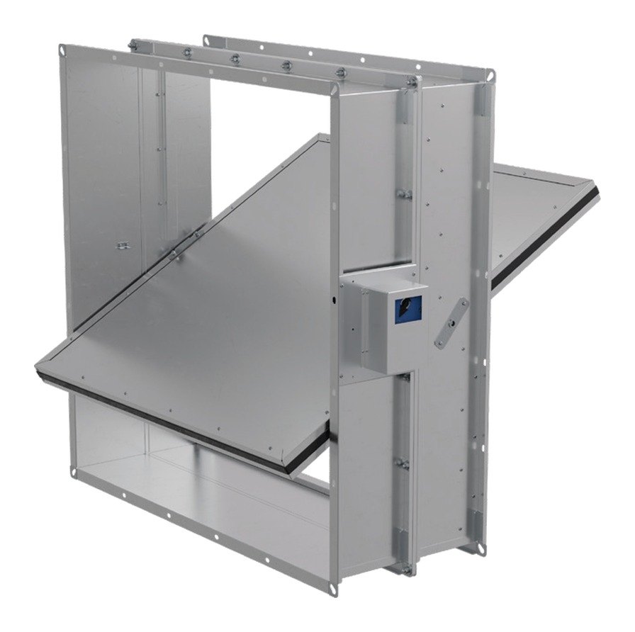 Клапан противопожарный ОЗ-120 700×300 Клапан противопожарный ОЗ-120 700×300
