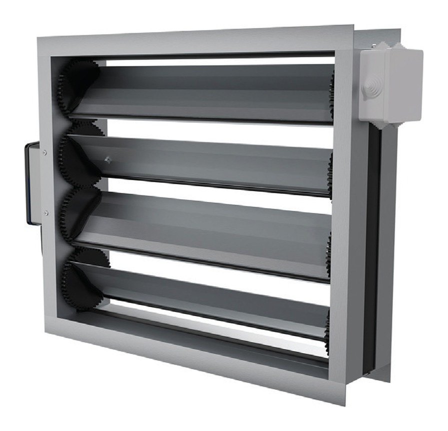 Воздушный клапан с электроподогревом ВКп 1500×400 Воздушный клапан с электроподогревом ВКп 1500×400