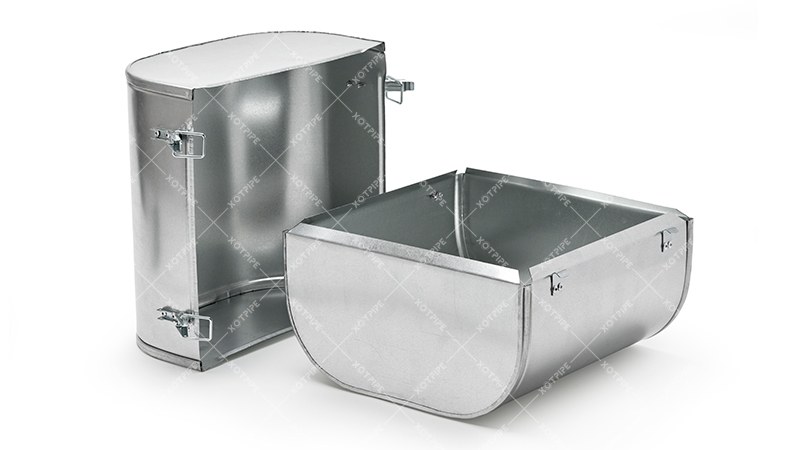 Короб защитный оцинкованный для фланцев и арматуры XOTPIPE O-МЕ-ZN BOX-FR