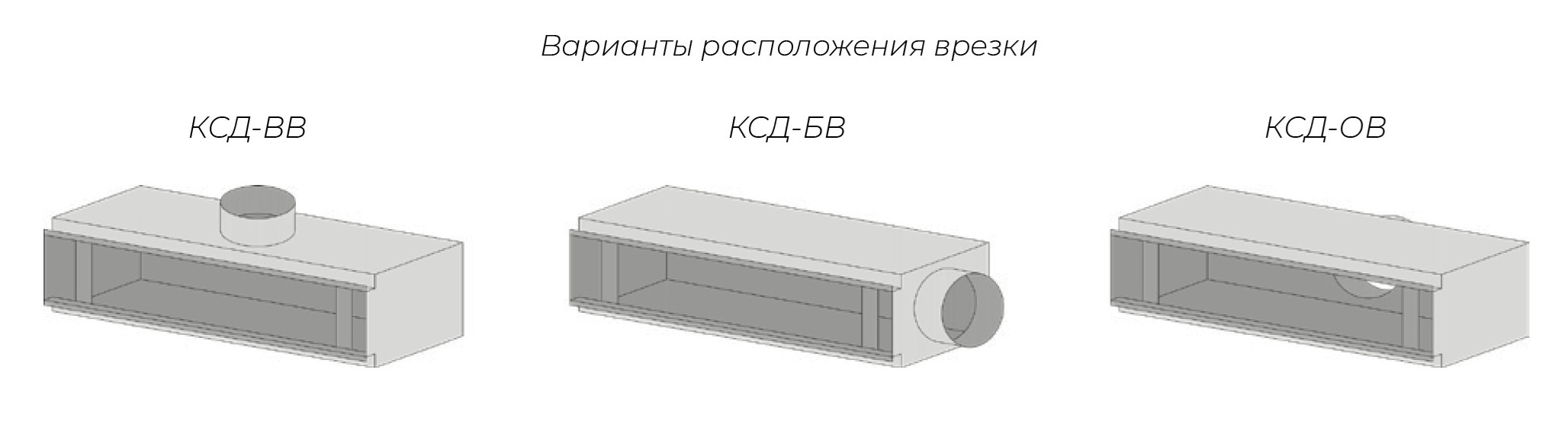 Камера статического давления к щелевым решеткам КСД/КСР