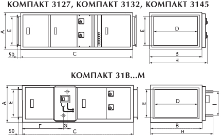 Приточные установки Компакт 3132