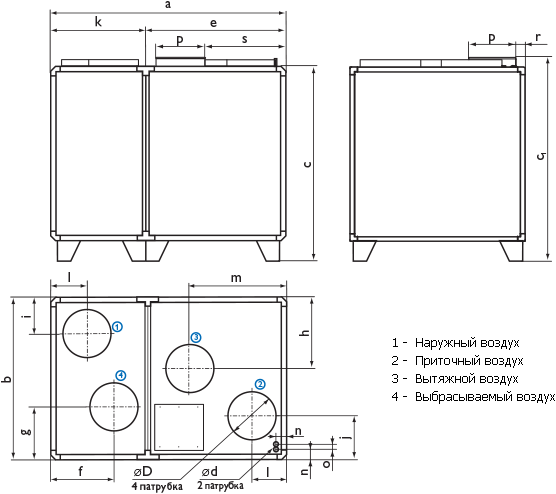 Приточно-вытяжные установки HERU 1200 T