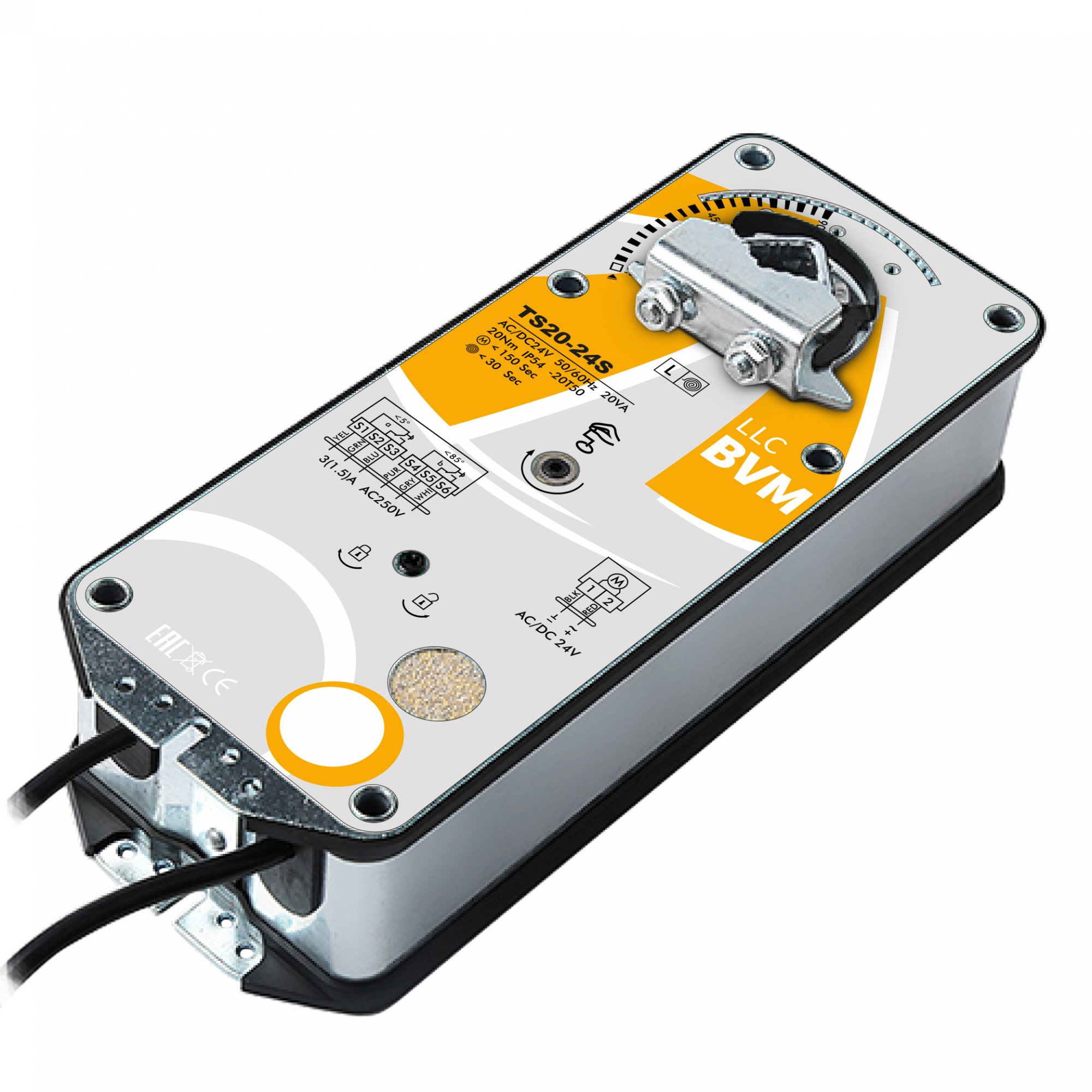 Электропривод TS20-24S для воздушных клапанов – Вентар-С