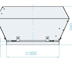 Крышные вентиляторы SVKR-300/400/560
