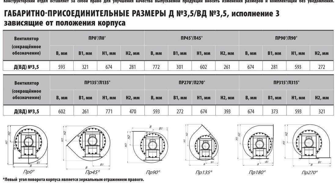 Д №3,5/ВД №3,5, исп. 3