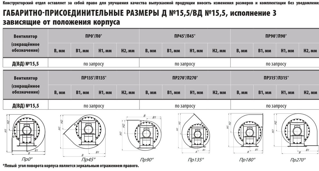 Д №15,5/ВД №15,5, исп. 3